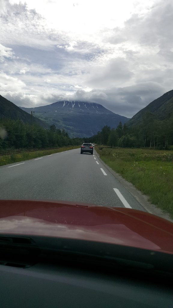 Onderweg richting Rjukan