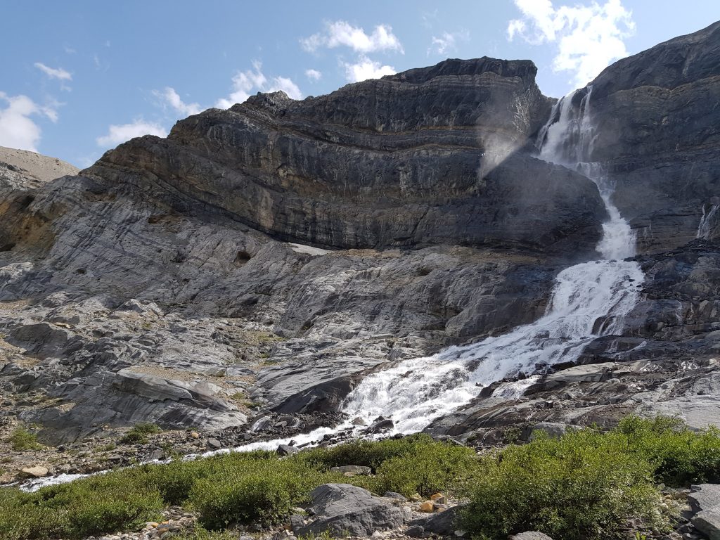Bow glacier falls